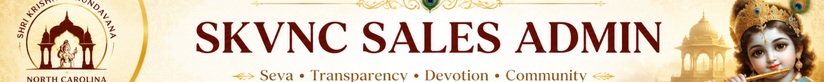 SKVNC Sales Admin
